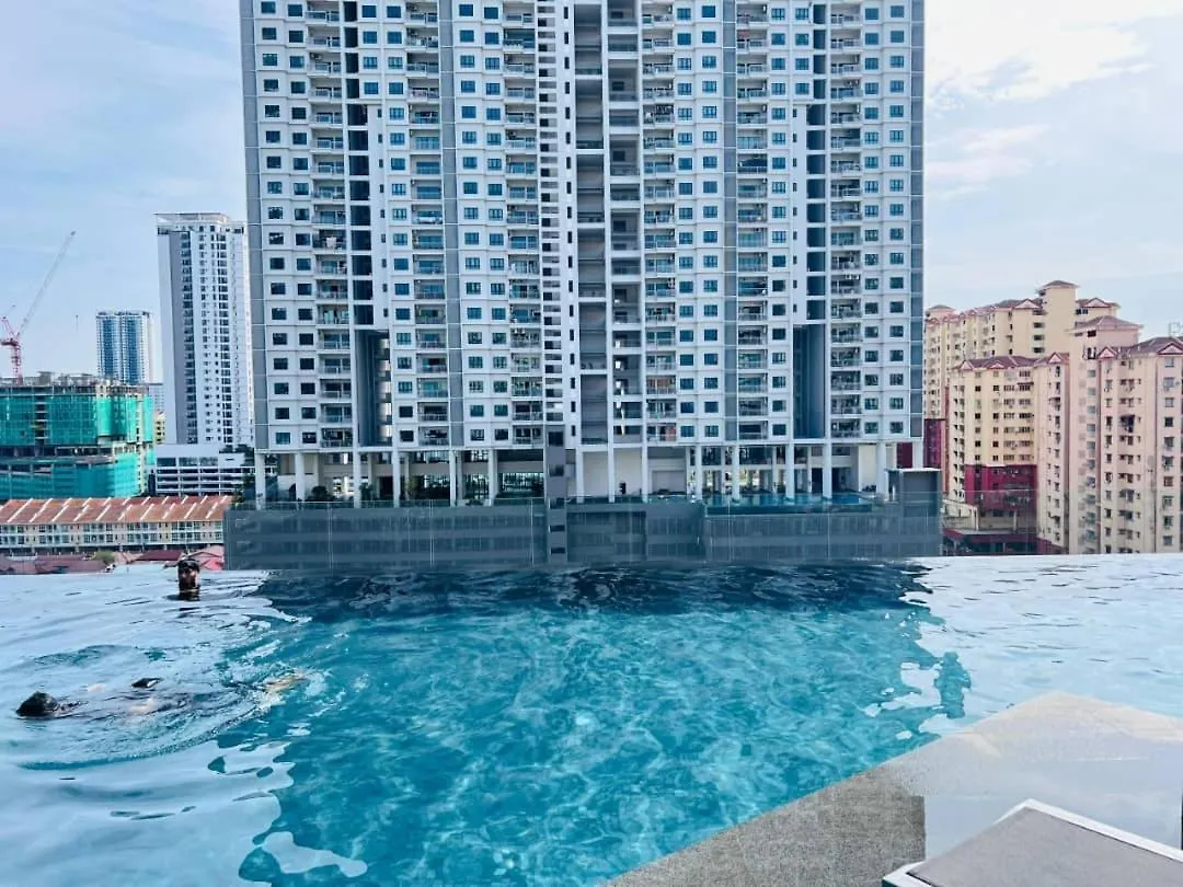 Apartamento Urban Suites Skyline Georgetown Penang-Sea & City View - Affordable-Cozy & Luxury Stay Jelutong Malasia