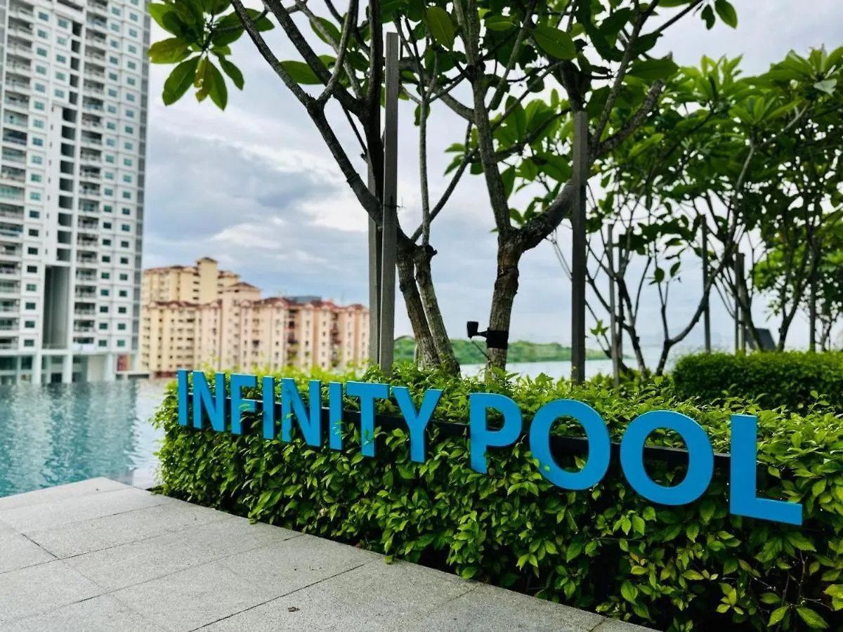 Urban Suites Skyline Georgetown Penang-Sea & City View - Affordable-Cozy & Luxury Stay Jelutong Apartamento