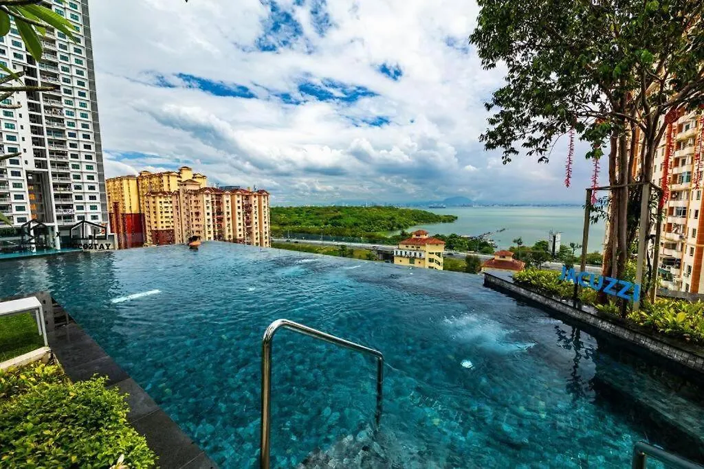 Urban Suites Skyline Georgetown Penang-Sea & City View - Affordable-Cozy & Luxury Stay Jelutong