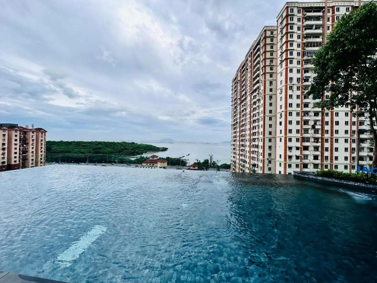 Apartment Urban Suites Skyline Georgetown Penang-Sea & City View - Affordable-Cozy & Luxury Stay Jelutong