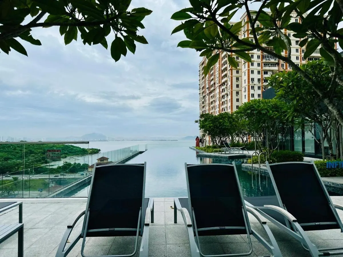 Urban Suites Skyline Georgetown Penang-Sea & City View - Affordable-Cozy & Luxury Stay Jelutong Apartment