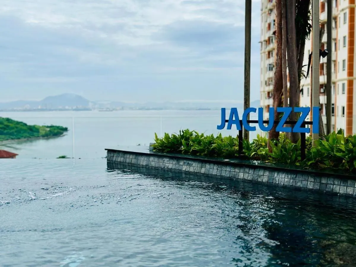 Urban Suites Skyline Georgetown Penang-Sea & City View - Affordable-Cozy & Luxury Stay Jelutong Apartment