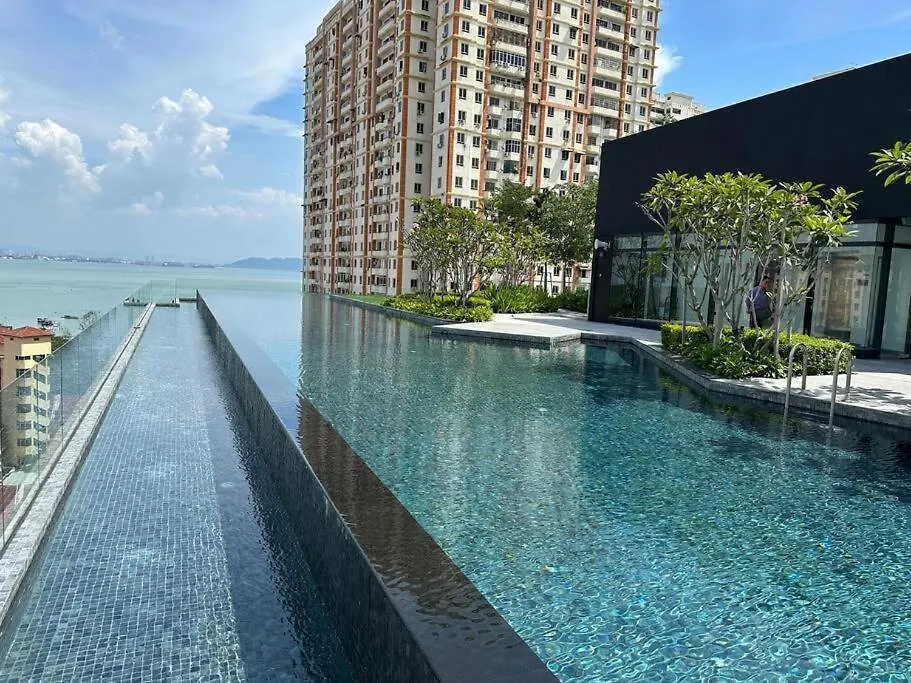 Urban Suites Skyline Georgetown Penang-Sea & City View - Affordable-Cozy & Luxury Stay Jelutong Apartment